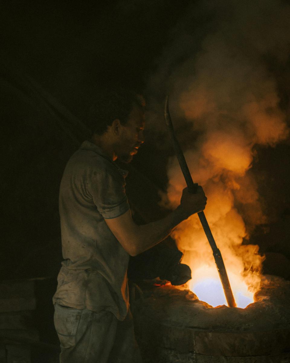 Molten metal