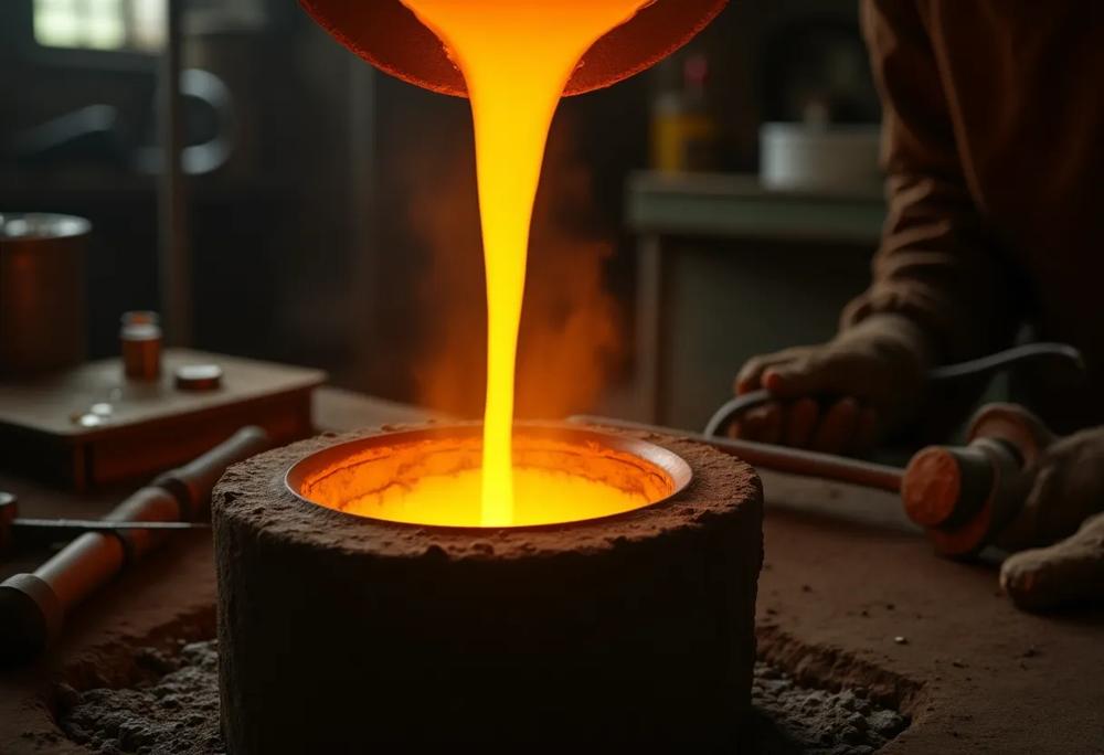 molten gold