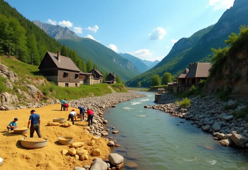 mountain mining